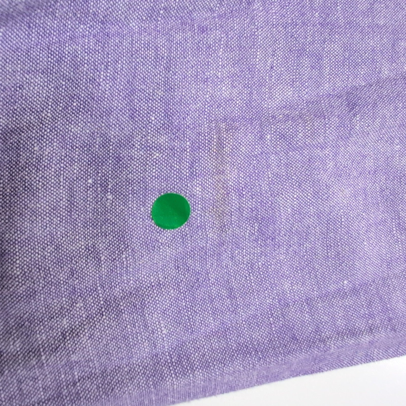 Chemise Express M Lin Coton Violet Chiné Manches Retroussables 2 Poches