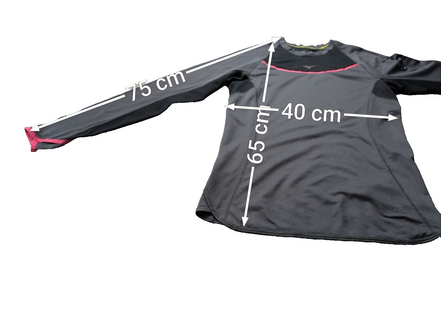 T-shirt Manches Longues Mizuno Breath Thermo Running Femme - Taille M