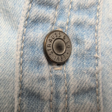 Chemise Levi's Vintage Denim Jean Bleu Clair Red Tab Taille L