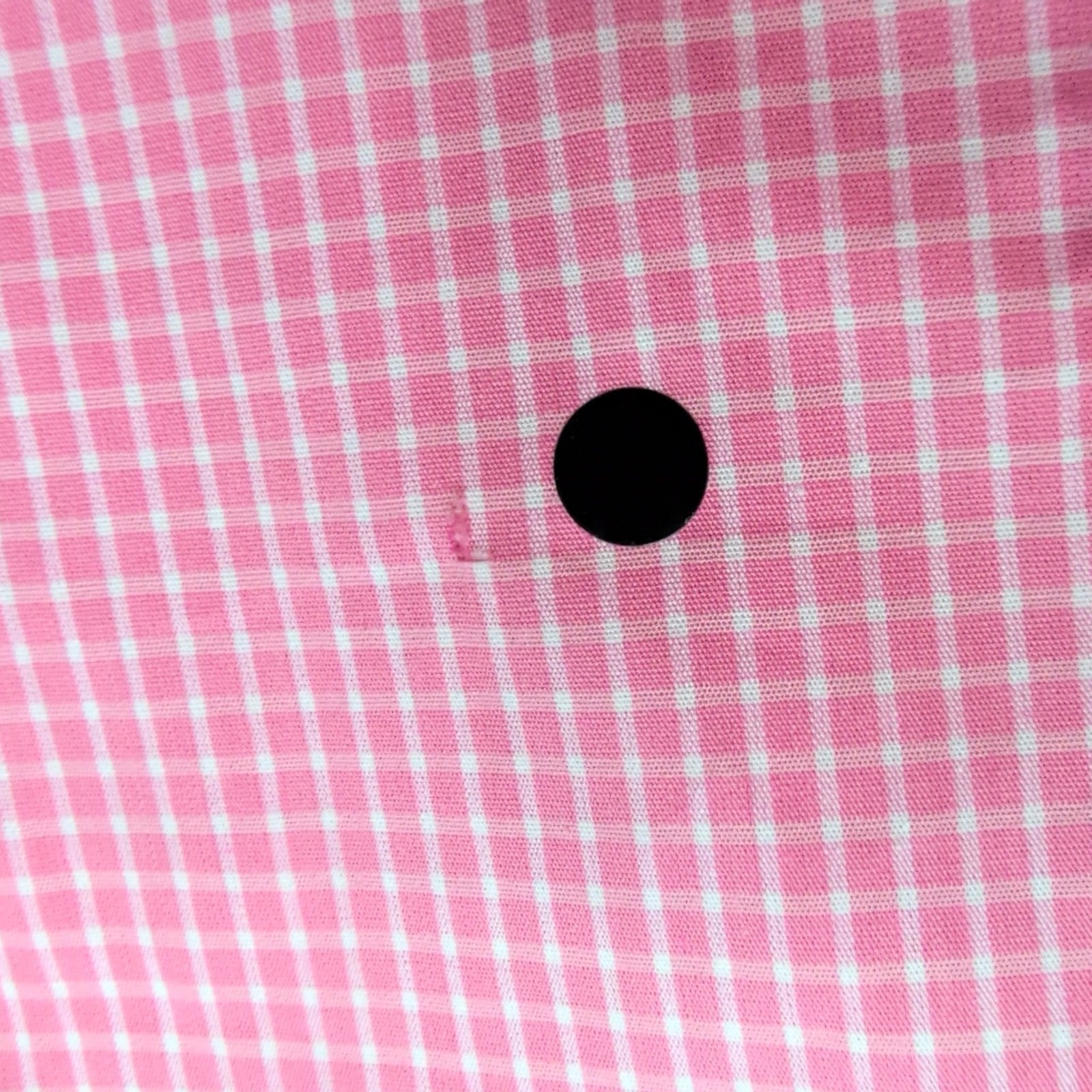 Chemise Peter & Sons New York L Rose Carreaux 100% Coton Neuve Sans Étiquette