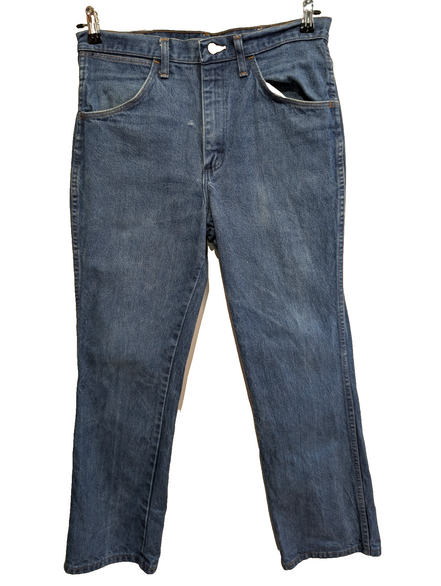 Jean Wrangler Vintage Regular Fit Homme W34 L30 Bleu Denim Classic Straight
