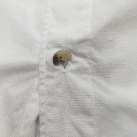 Chemise COLUMBIA PFG Homme XL Blanche Manches Courtes 4 Poches Texas A&M