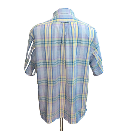 Chemise Polo Ralph Lauren Caldwell XL Hawaïenne Carreaux Poche manches courtes