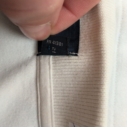 Polo Ralph Lauren Homme L Blanc Rayures Bleu Logo Rouge Manches Courtes