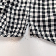 Chemise Ralph Lauren Classic Fit L Vichy Bleu Noir Manches Courtes