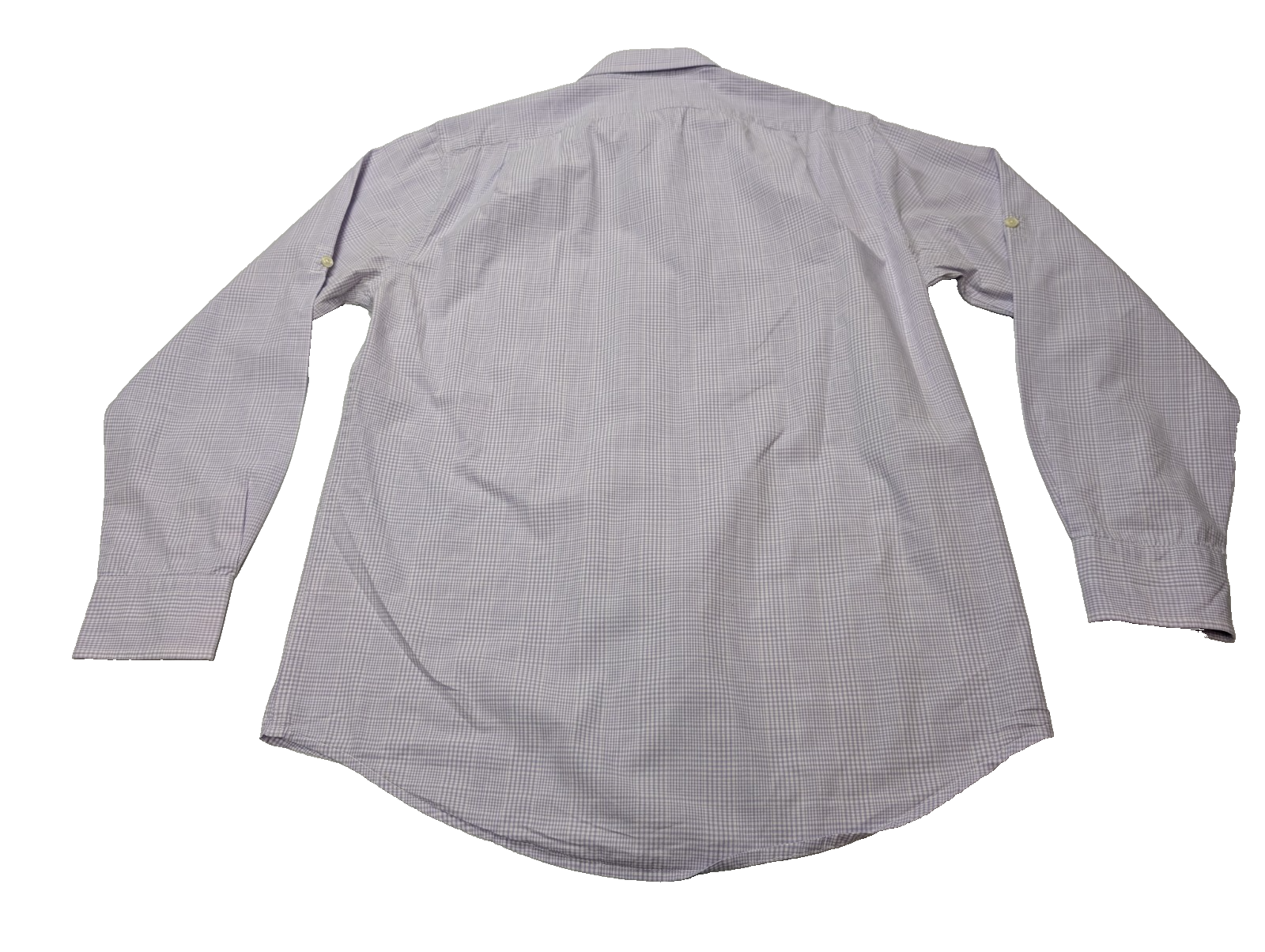 Chemise U.S. Polo ASSN lila violet manches longues à carreaux taille S