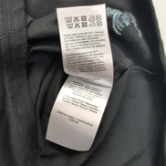 T-shirt Barbeux BBX XS Oversize Noir Coton Épais Neuf avec Étiquette