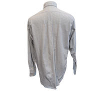 Chemise Ralph Lauren M Carreaux Bleu Blanc Oxford Button Down Shirt Vintage