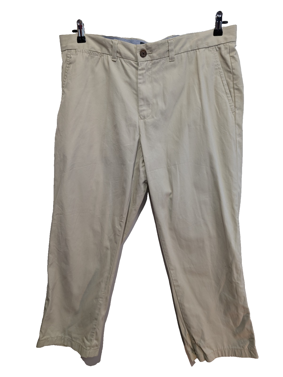 Pantalon Chino TOMMY HILFIGER Crème 🍦 Taille W36 (L25 réelle) 🍦 Excellent État