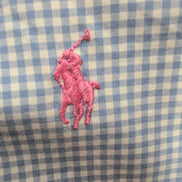 Chemise Polo Ralph Lauren Classic Fit XL Bleu Carreaux Manches Longues