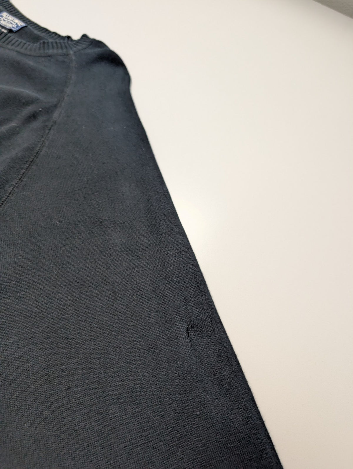 Pull Polo Ralph Lauren Polo Jeans Company noir XXL 3XL col rond coton