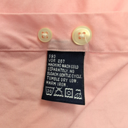 Chemise Nautica L Rose Pâle Half Sleeve 100% Coton Logo Brodé Poche