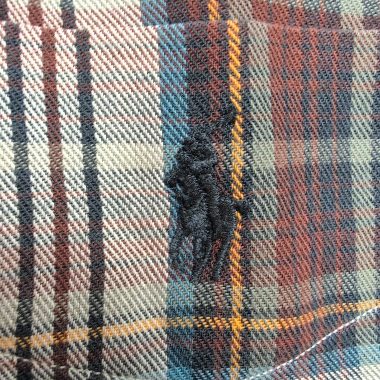 Chemise Ralph Lauren MCMEEL XL Flanelle Vintage Manches Longues