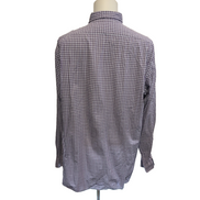 Chemise Polo Ralph Lauren XXL Violette Carreaux Stretch Col Classique Shirt