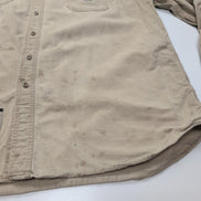 Chemise Carhartt FR 2XL Ignifugée Beige Broderie Entreprise Workwear