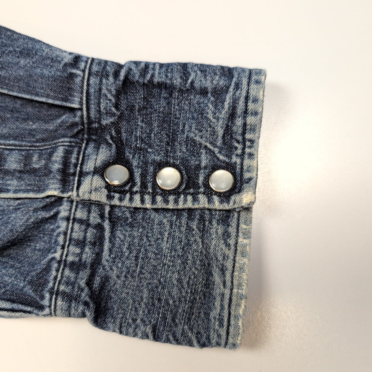 Chemise Carhartt 2XL Western Denim Épais Bleu Pression Vintage