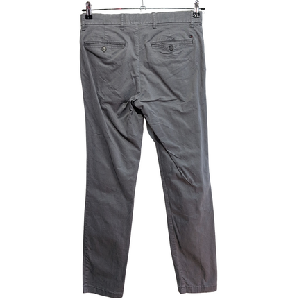 Pantalon chino Tommy Hilfiger stretch gris taille W30xL32 FR40 #50ct