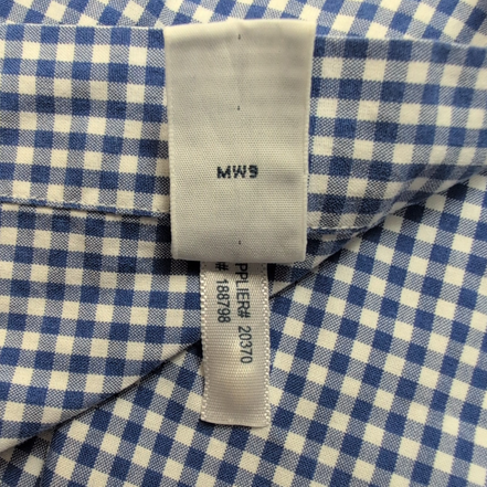 Chemise Ralph Lauren M Bleue Carreaux Classic Fit Shirt Button Down Logo Jaune