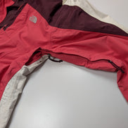 Veste The North Face Femme M/T Zuner Rose Bordeaux Coupe-Vent Pare-Pluie TNF