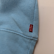 Sweat à capuche Levi's Bleu Ciel Logo Sérigraphié Taille L