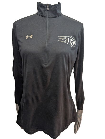 Haut de Sport Under Armour HeatGear Femme Noir & Gris Taille M