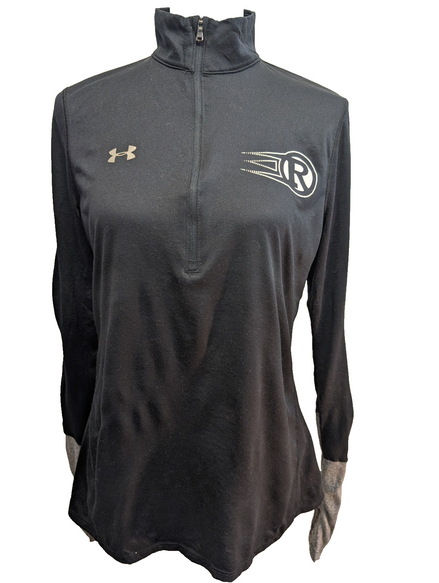 Haut de Sport Under Armour HeatGear Femme Noir & Gris Taille M