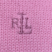 Pull femme LAUREN Ralph Lauren Jeans Co rose col roulotté coton taille M