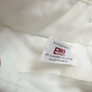 Chemise ENRO Permanent Press Vintage Taille L/XL Blanche Col Pointe Boutonné