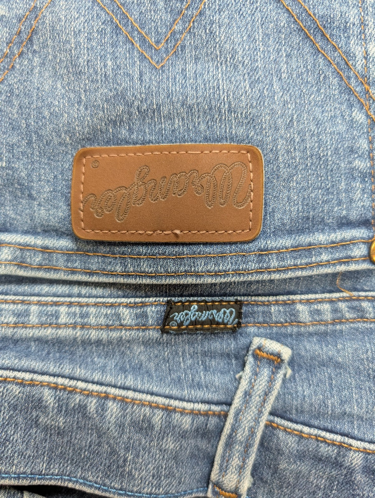 Jean Wrangler A102 Vintage Regular Fit Homme W36 L34 Bleu Denim Classic Straight