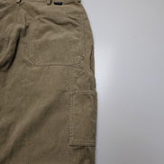 Pantalon Velours Fin Cargo Polo Ralph Lauren W35 L32 Crème Très Bon État
