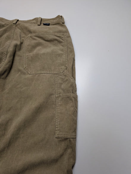 Pantalon Velours Fin Cargo Polo Ralph Lauren W35 L32 Crème Très Bon État