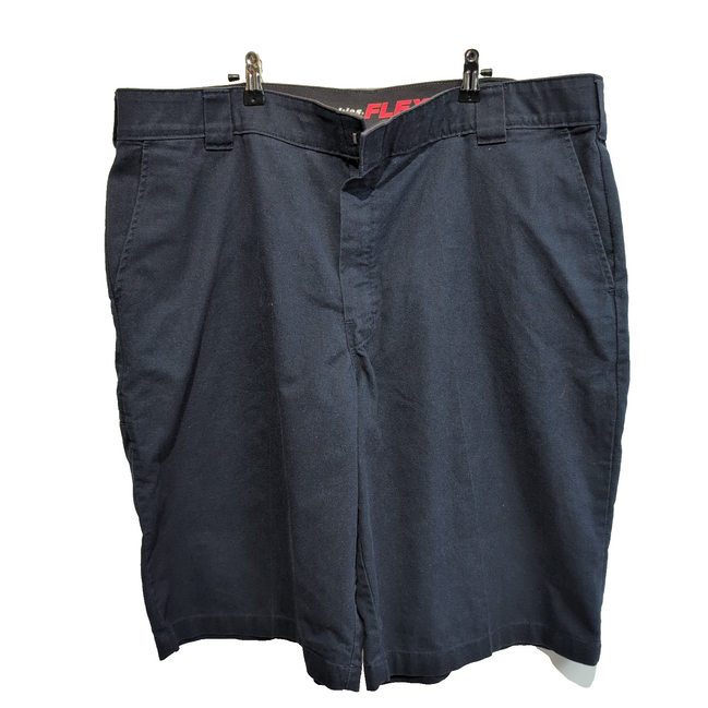 Short Dickies Workwear Bleu Marine Homme W44 Flex Taille Élastique Très Bon État