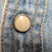 Chemise Harley Davidson XL Jean Made in Hong Kong Western Coton Logo Brodé
