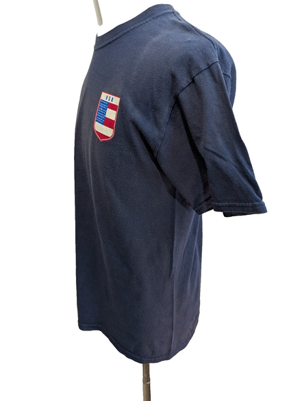 T-SHIRT USA 🇺🇸 FIFA World Cup 2006 Germany Jerzees M Football Vintage |111T