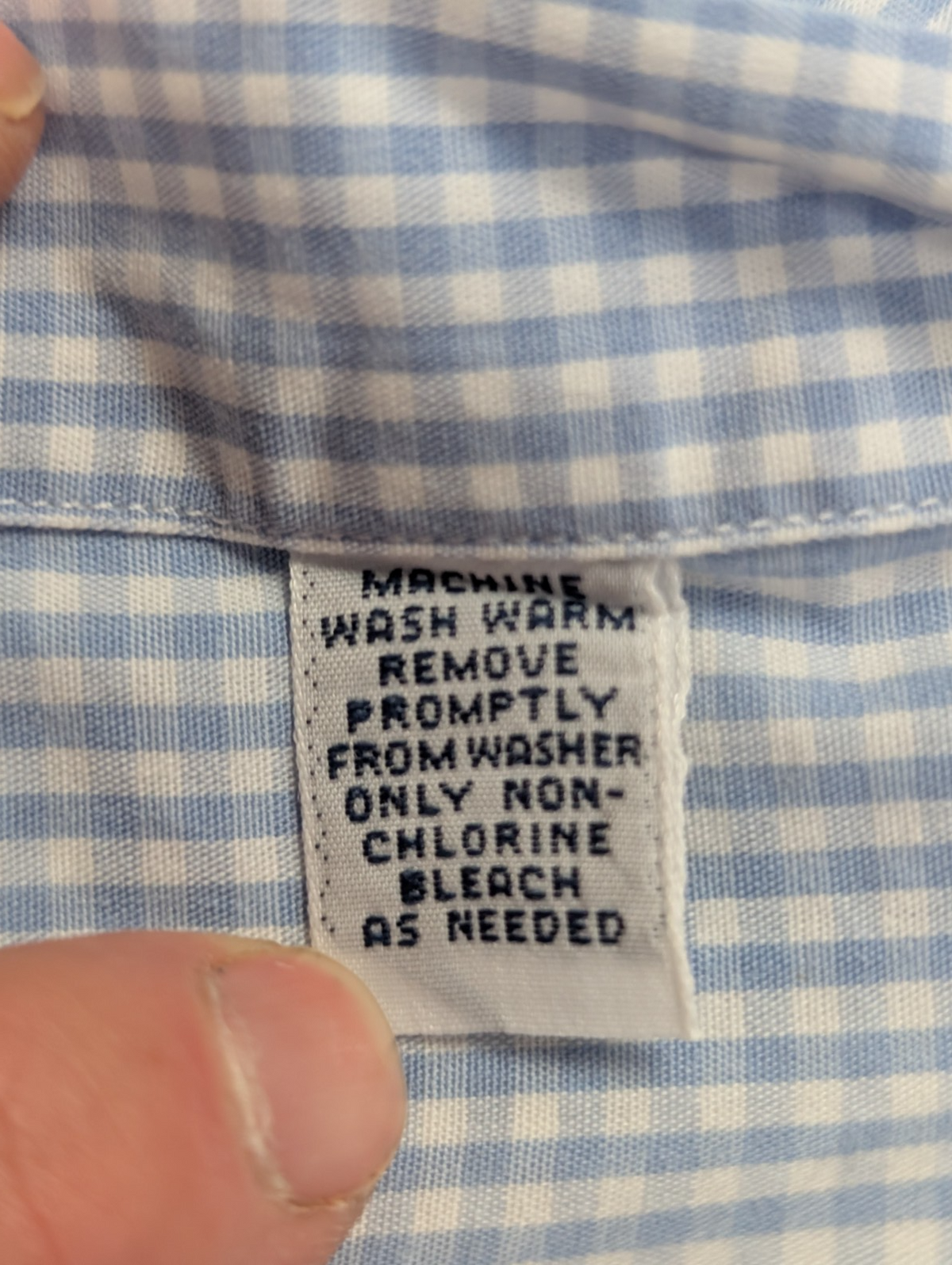 Ralph Lauren Chemise Homme XL Bleu Ciel Gingham Manches Longues Classic Blake