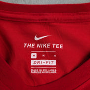T-shirt Manches Longues Nike Dri-Fit BSM LACROSSE Rouge - Taille M