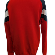 Sweat PUMA Homme L Rouge Noir Blanc Col Rond Sport Logo Vintage