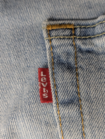 Jean Levi's 511 Slim Fit Homme W36 L32 Bleu Clair Stretch Vintage Denim