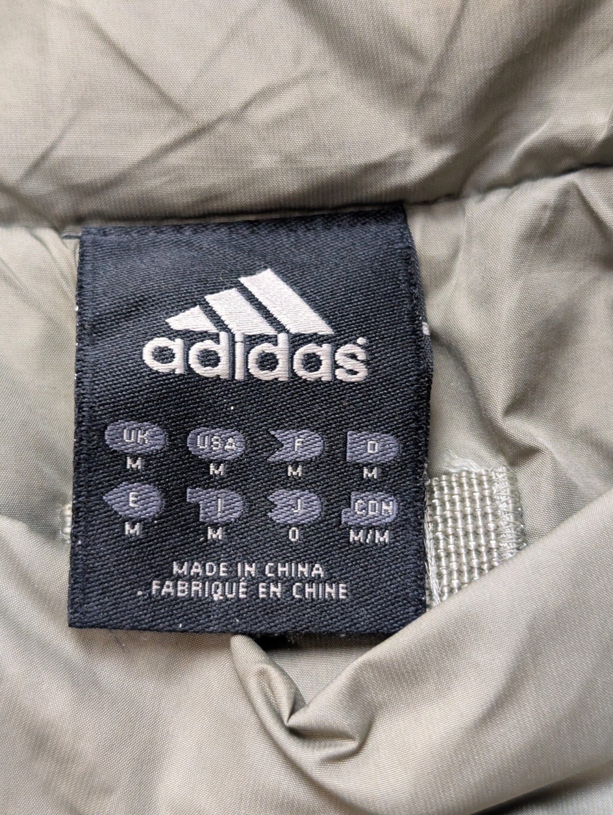 ADIDAS Manteau Veste Technique Homme Gris M Logo Brodé Vintage | 311BSR