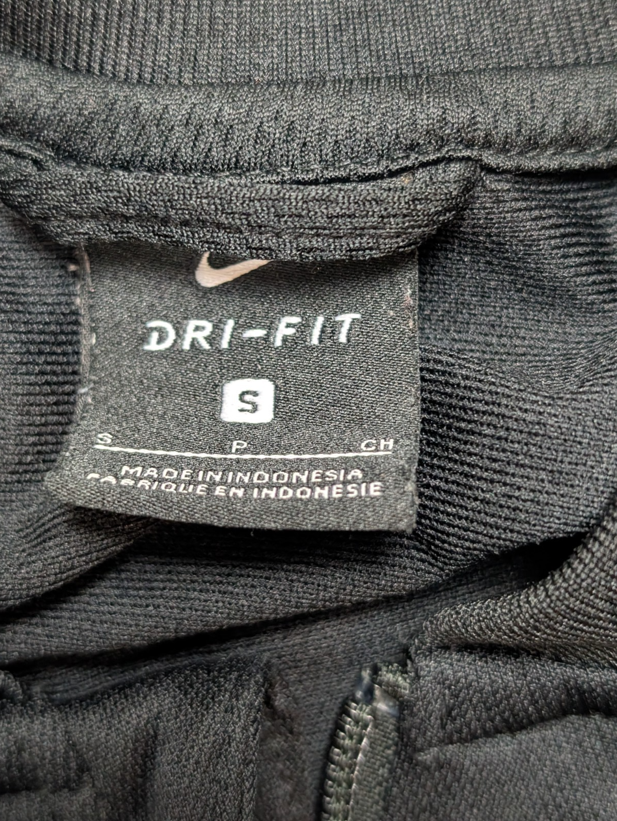 Veste Nike Dri-FIT Noire Taille S Coupe Ajustée Sportswear Training Running