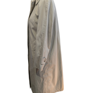 Trench-Coat Long London Fog Femme M Beige Crème Classique Imperméable