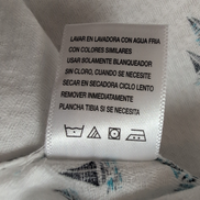 Chemise Hawaïenne Haggar XL Palmier Bateau Turquoise 100% Coton manches courtes