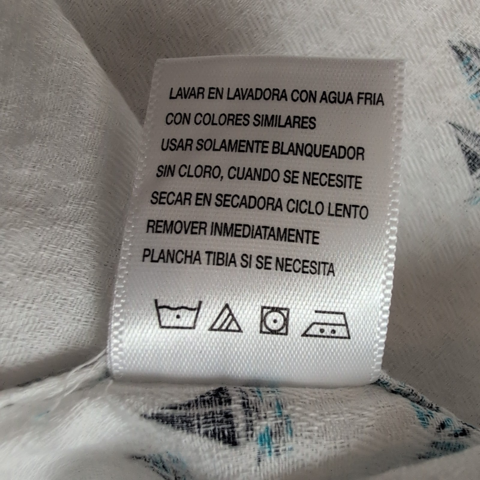 Chemise Hawaïenne Haggar XL Palmier Bateau Turquoise 100% Coton manches courtes