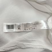 Chemise Terranova Femme Taille XL Blanche 100% Viscose Neuve Sans Étiquette