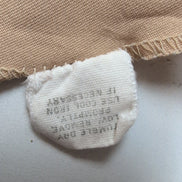 Chemise Western H Bar C Beige Vintage USA Boutons Pression Taille S