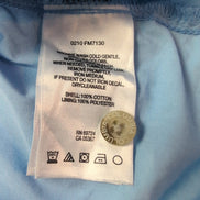 Chemise Columbia PFG bleue unie brodée poches manches courtes taille M homme