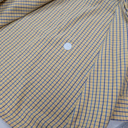 Chemise Polo Ralph Lauren Shirt Blake XL XXL Carreaux Jaune Bleu Button Down