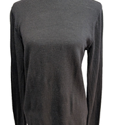 Pull Col Montant Armani Jeans - 100% Laine Italienne - Noir - Taille M