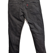 Jean Levi's 511 Slim Fit Homme W33 L30 Noir Stretch Denim Excellent État vintage