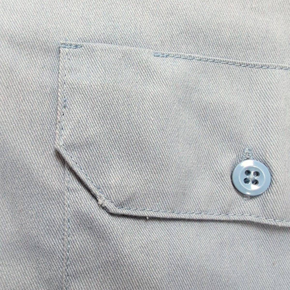 Chemise Dickies manches courtes L Bleu Clair uni Workwear USA Poches